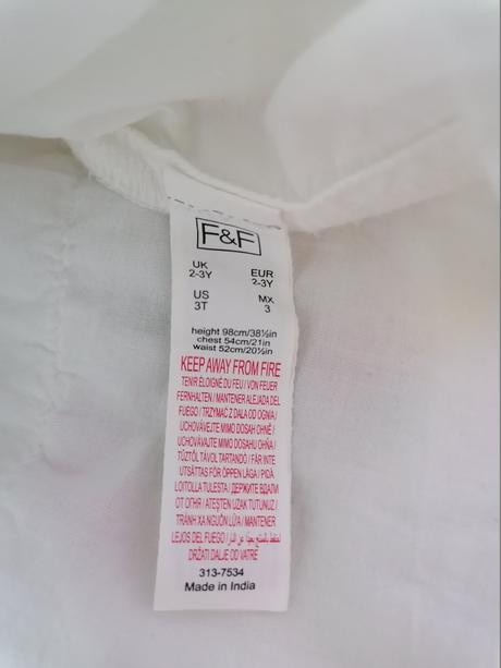 Kvietkovane šaty, f&f,98
