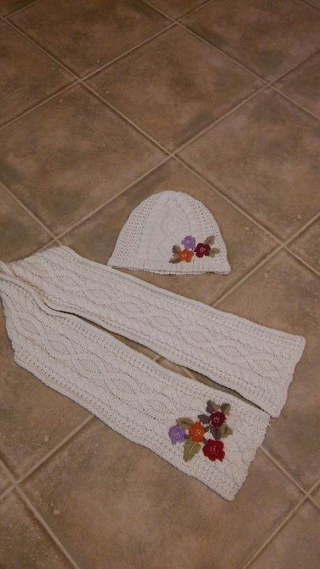 Súpravka čiapka + šál, 98