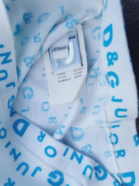 D&g letné tričko a sandálky 6-9m, 68