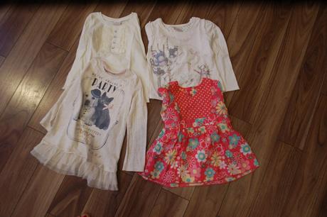 Tričká s dlhým rukávom 104 cm  3ks next, 1ks m&s, next,104