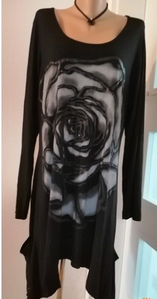 Tričkové šaty s vreckami jsfn, 46