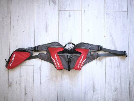 Bežecký pás/ľadvinka salomon xt twin belt,