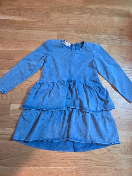 Dievčenské bavlnené šaty, 128