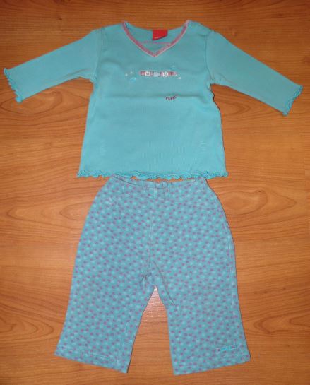 Teplačikové nohavice + trričko zn. esprit, esprit,68