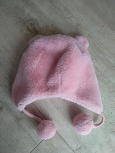 Čiapka jemný mikroplyš 3-6 rokov, c&a,128