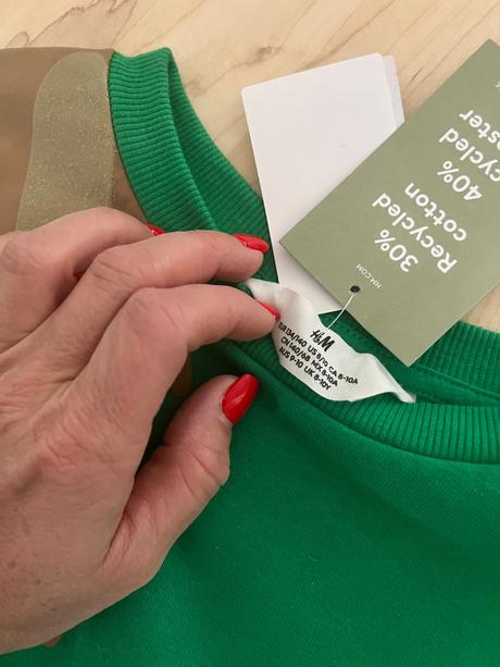 Vianocna h&m mikina 134/140, h&m,140