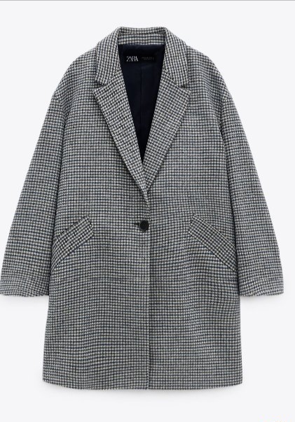 Oversized kabát zara xs/s/m, zara,s