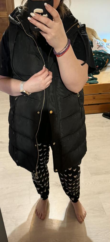 Sinsay zimna stylova damska predlzena vesta-bunda, sinsay,xl