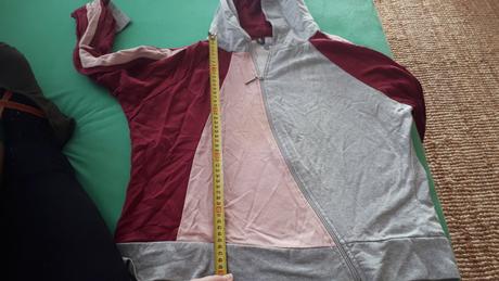 Mikina s kapucou zipsom, active,48