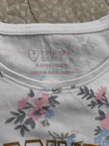 Dievčenské tričko, primark,134