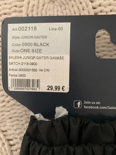 Návleky salewa junior, uni, salewa
