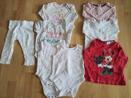 Balík oblečenia na 6-9 mes, 68–80