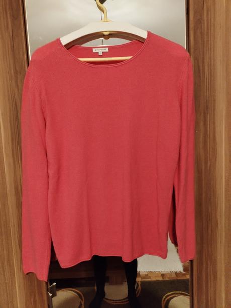 Ružový pulóver, street one,xl