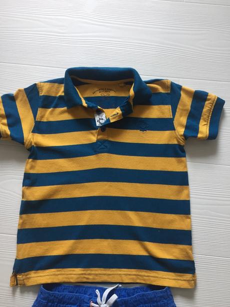 Next pasikovane tricko a kratasky, next,110