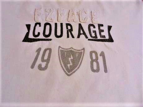 Kvalitné golfové tričko f2 face iron, xxl