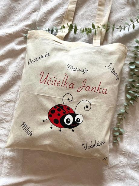 Plátené, ručne maľované tašky, 