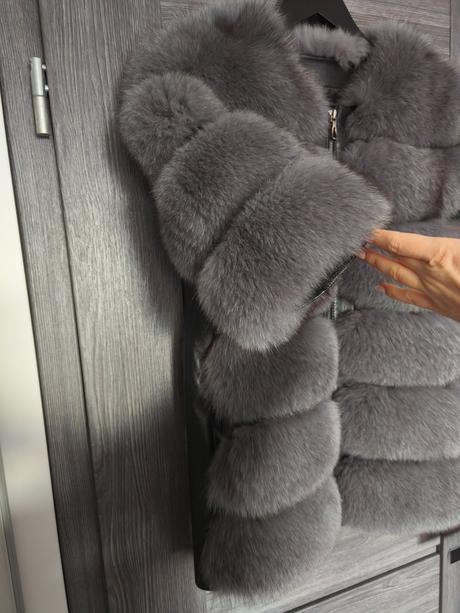 Kozeny kozuch z lisky, s