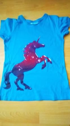 Tričko s jednorožcom, bonprix,164