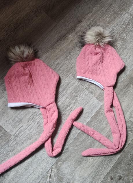 Zimné čiapky na šnurovanie a krytim na ušká, <50 - xs