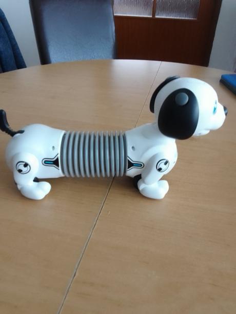 Robot psík silver dackel, 