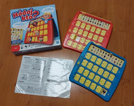 Spoločenská hra - hádaj kto,