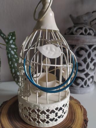 Veľké kruhové náušnice,