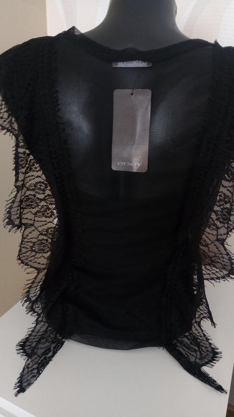 Sexi čipkový top s visačkou, orsay,s