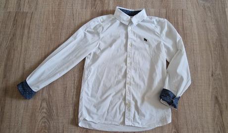 Biela košeľa h&m 140, h&m,140