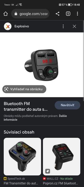 FM transmitter do auta