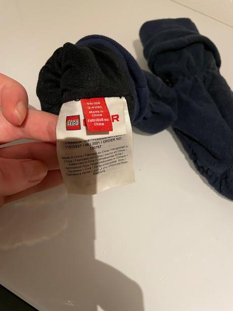 Rukavice lego/3-4 roky, lego,98