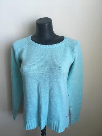 Mentolový pulover, s