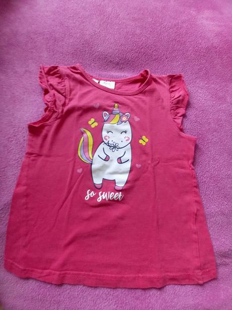 Tričko jednorožec, bonprix,128