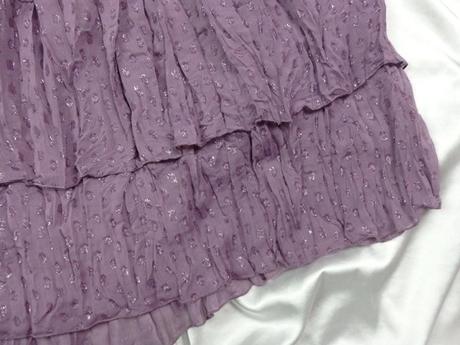 Kvalitné fialové šaty, h&m,42