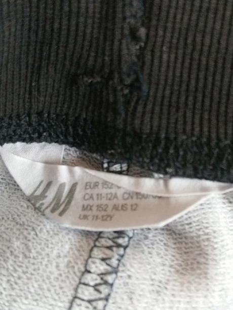Dievčenské šortky so vzorom, h&m, 146-152, h&m,152
