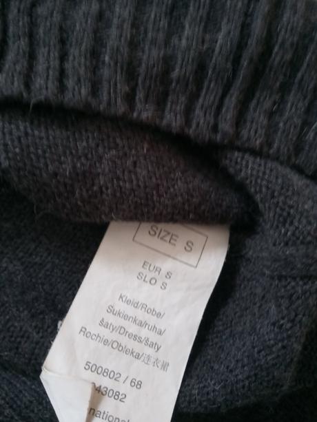 Pletené šaty, orsay,s