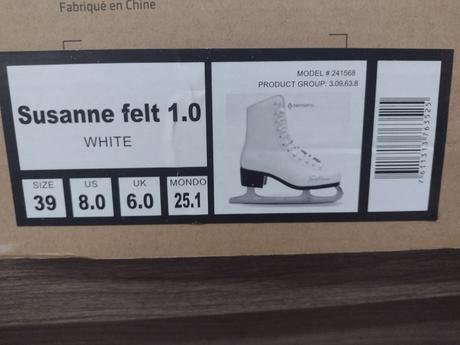 Dámske korčule, 39