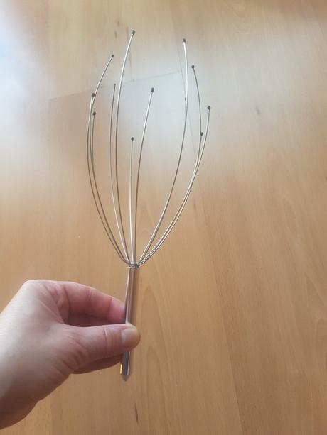 Masáž hlavy/masážna pomôcka na hlavu, 