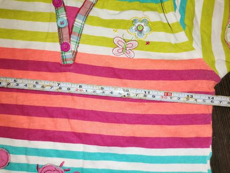 Pestré šaty, veľkosť na 6 rokov, 128