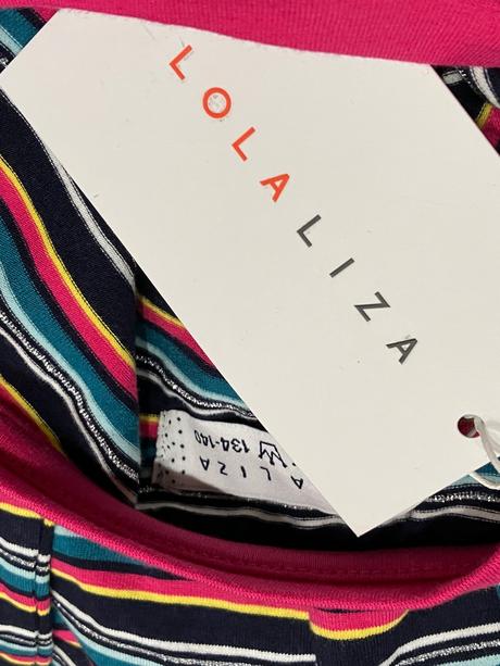 Dievčenské pásikavé tričko lola liza (134-140), 134 / 140