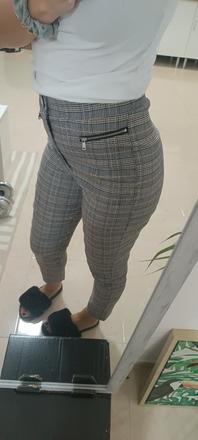 Leginove nohavice vysoky pas, zoštihlujúce, l