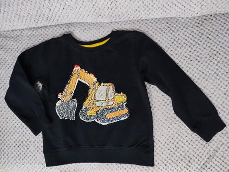 Mikina s premieňacim bagrom,v 110/116, dopodopo,110