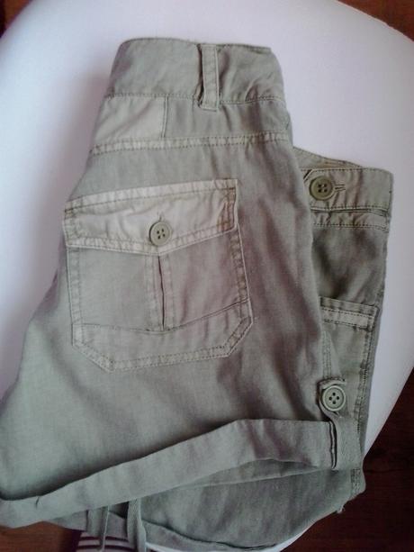 Nenosené pohodlné šortky, s