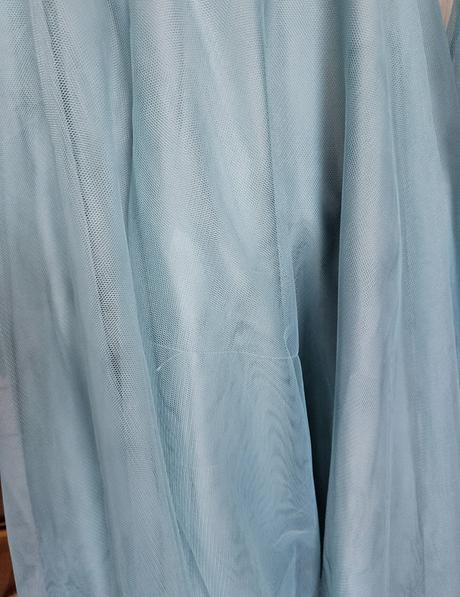 Bohaté tyrkysové šaty zn.asos, 38