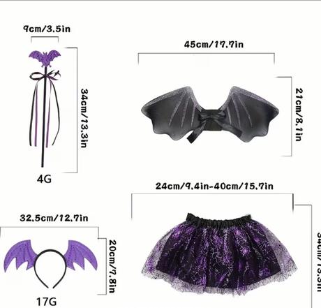 Kostým na karneval čarodejnica, 