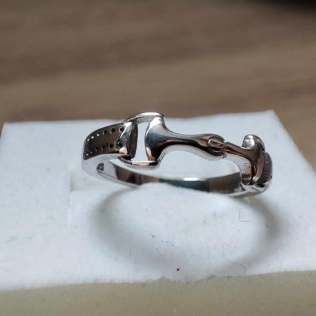 Strieborný prsteň - zubadlo 4 veľkosti,