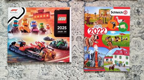Katalógy lego a schleich - nové,