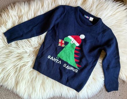 Sveter santa dino vel 98/104, lupilu,104
