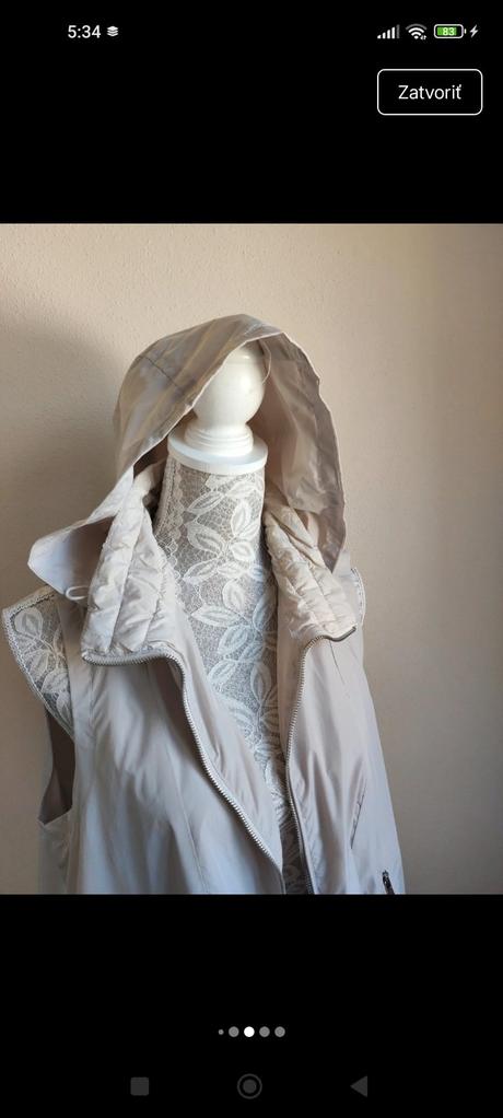 Dámska prechodná vesta, m