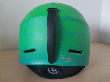 Lyžiarska helma s okuliarmi 53-55 cm, etape,s