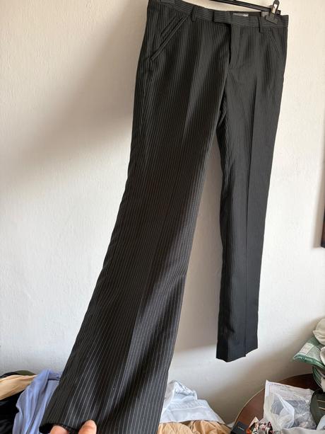 Hm velk 48 elegantne biznis nohavice pruzkovane c, h&m,48